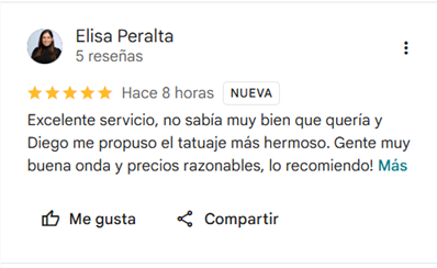 Testimonio de Google 2